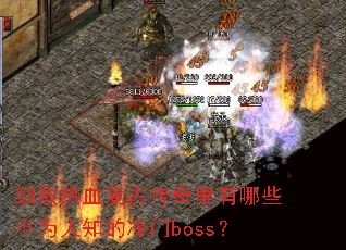 细数热血复古传奇里有哪些不为人知的冷门boss? 细数热血复古传奇里有哪些不为人知的冷门boss?
