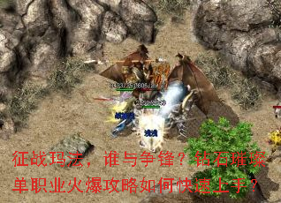 征战玛法,谁与争锋?钻石璀璨单职业火爆攻略如何快速上手? 征战玛法,谁与争锋?钻石璀璨单职业火爆攻略如何快速上手?