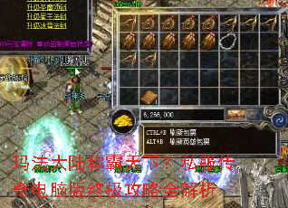 玛法大陆称霸天下?私服传奇电脑版终极攻略全解析 玛法大陆称霸天下?私服传奇电脑版终极攻略全解析