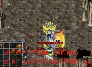 好sf999传奇私服:如何问道登顶?这些攻略秘籍你掌握了吗? 好sf999传奇私服:如何问道登顶?这些攻略秘籍你掌握了吗?