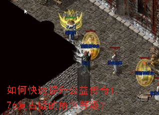 如何快速提升公益传奇1.76复古版的角色等级? 如何快速提升公益传奇1.76复古版的角色等级?