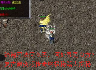 踏遍玛法问苍天,何处寻觅良方?复古微变版传奇终极秘籍大揭秘 踏遍玛法问苍天,何处寻觅良方?复古微变版传奇终极秘籍大揭秘