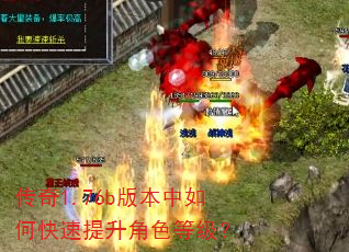 传奇1.76b版本中如何快速提升角色等级? 传奇1.76b版本中如何快速提升角色等级?