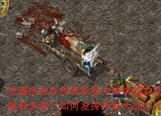 法道组合在传奇私服中单挑能力究竟有多强?如何发挥其最大战力? 法道组合在传奇私服中单挑能力究竟有多强?如何发挥其最大战力?