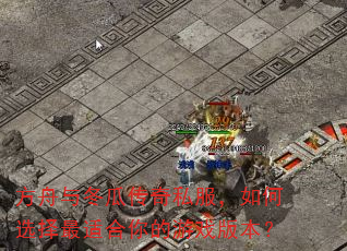 方舟与冬瓜传奇私服,如何选择最适合你的游戏版本? 方舟与冬瓜传奇私服,如何选择最适合你的游戏版本?