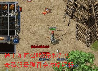 道士如何召唤5条狗?传奇私服最强召唤攻略解析 道士如何召唤5条狗?传奇私服最强召唤攻略解析