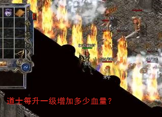 道士每升一级增加多少血量? 道士每升一级增加多少血量?