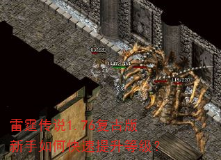 雷霆传说1.76复古版新手如何快速提升等级? 雷霆传说1.76复古版新手如何快速提升等级?