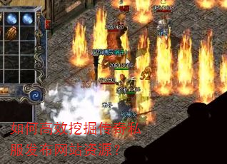 如何高效挖掘传奇私服发布网站资源? 如何高效挖掘传奇私服发布网站资源?