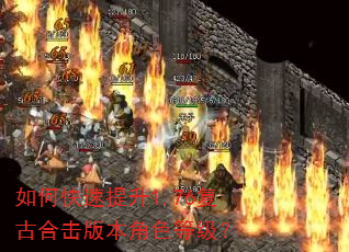 如何快速提升1.76复古合击版本角色等级? 如何快速提升1.76复古合击版本角色等级?