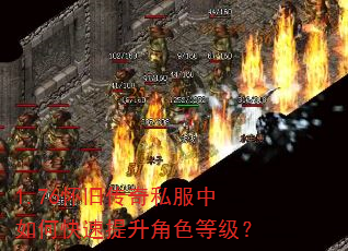 1.76怀旧传奇私服中如何快速提升角色等级? 1.76怀旧传奇私服中如何快速提升角色等级?