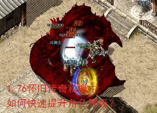 1.76怀旧传奇私服中如何快速提升角色等级? 1.76怀旧传奇私服中如何快速提升角色等级?