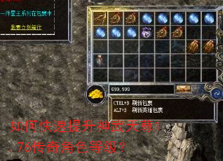 如何快速提升神武天尊1.76传奇角色等级? 如何快速提升神武天尊1.76传奇角色等级?
